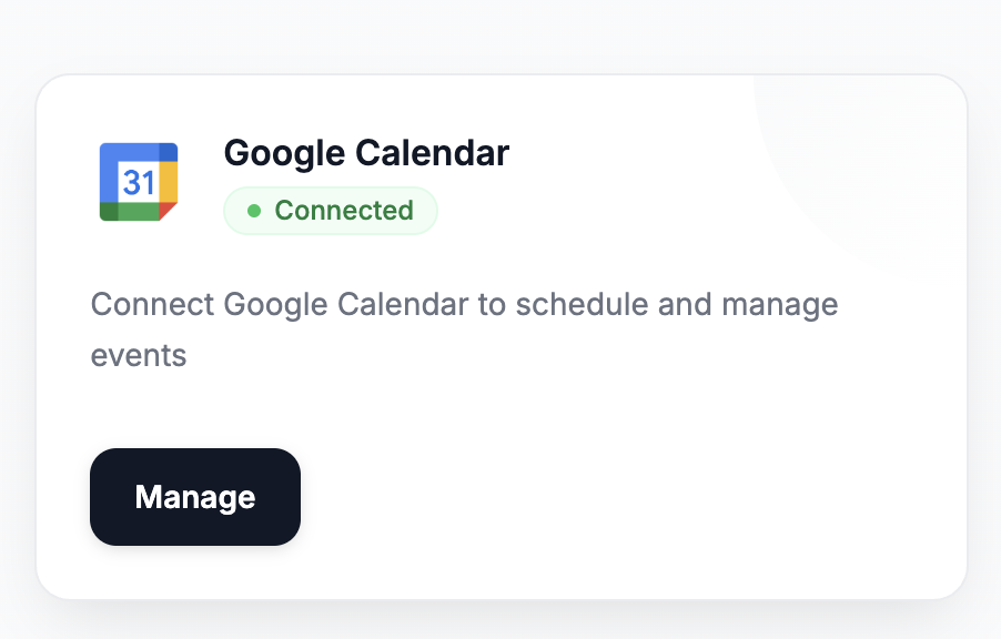 Connected badge confirmation